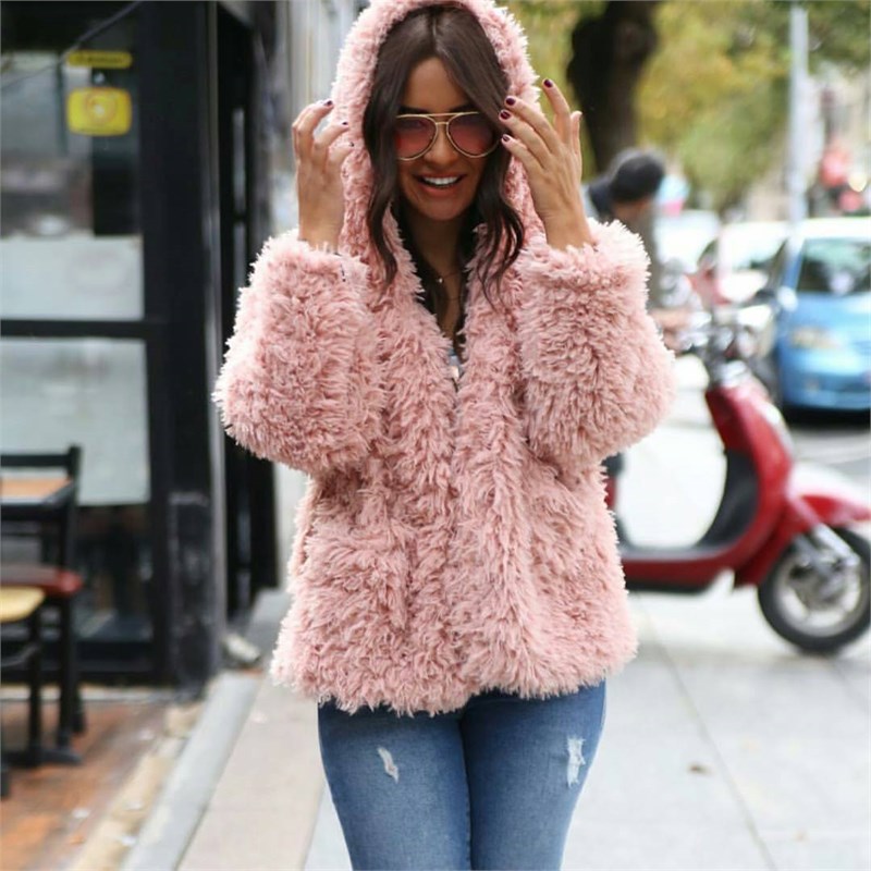 Astarlı Peluş Mont