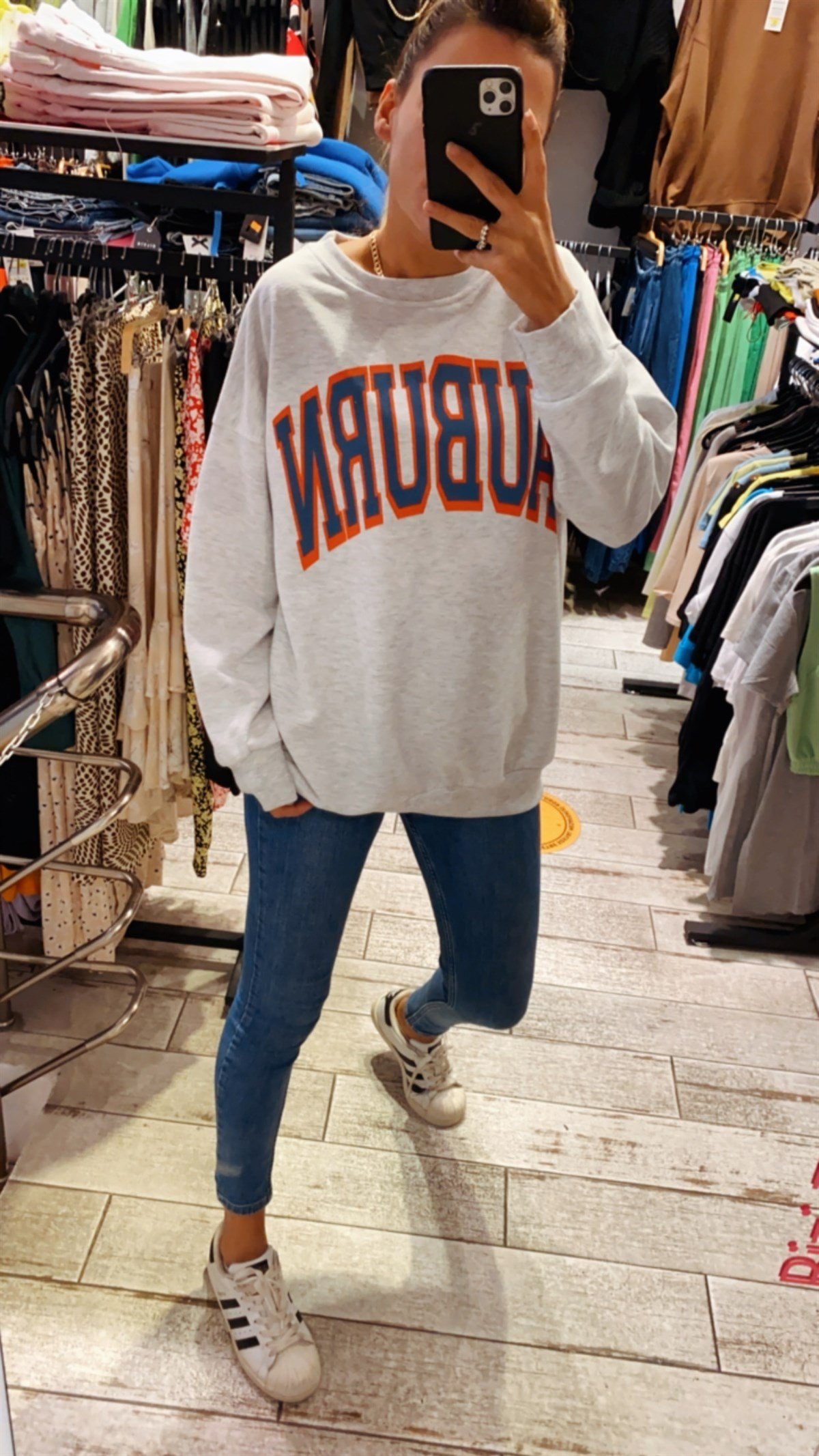 Auburn Baskılı SweatshirtSWEATSHİRT