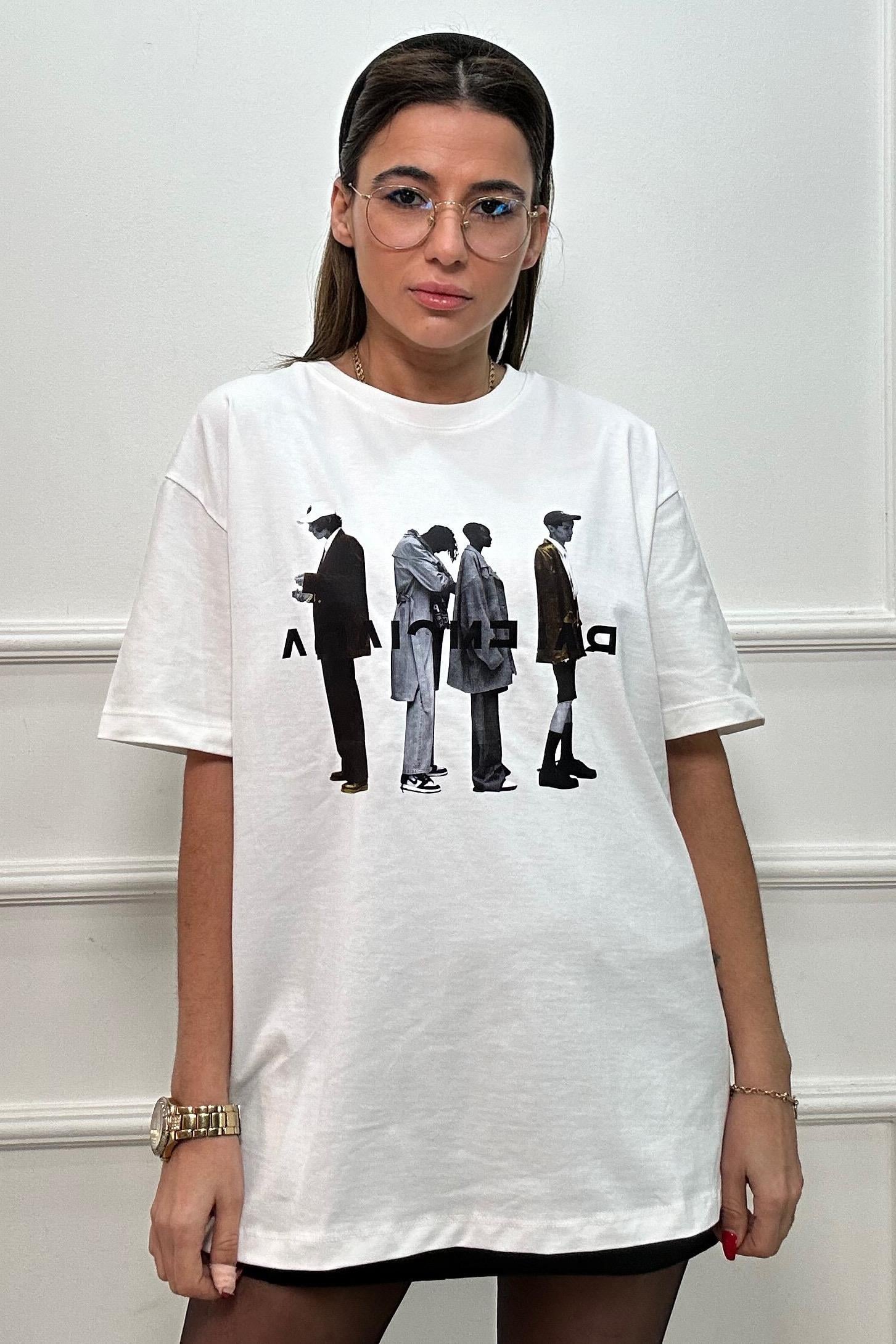 Balenci Baskılı TshirtTSHİRT