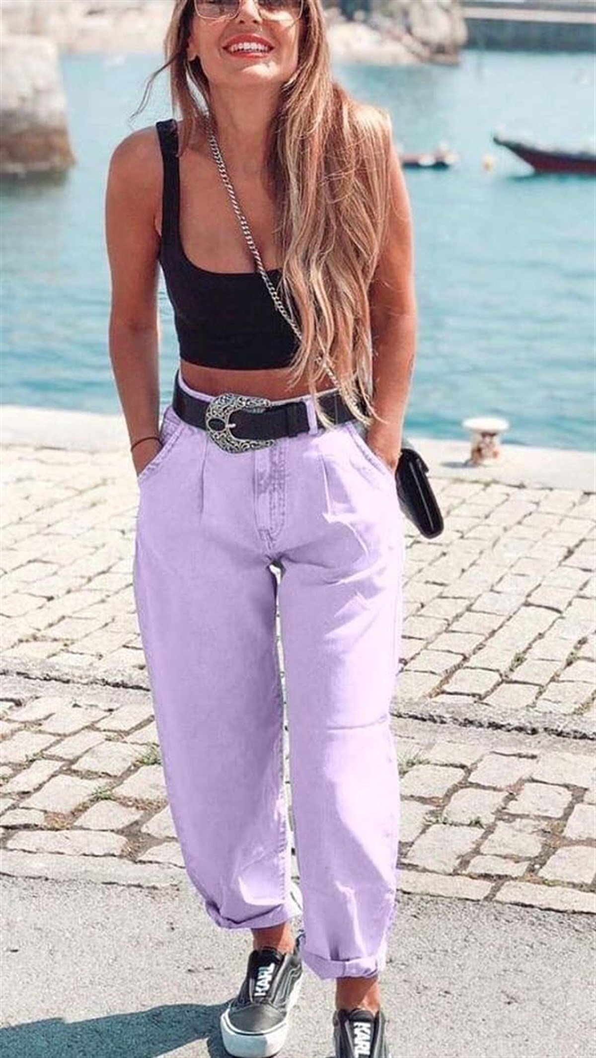 Balon Kesim Lila Jean