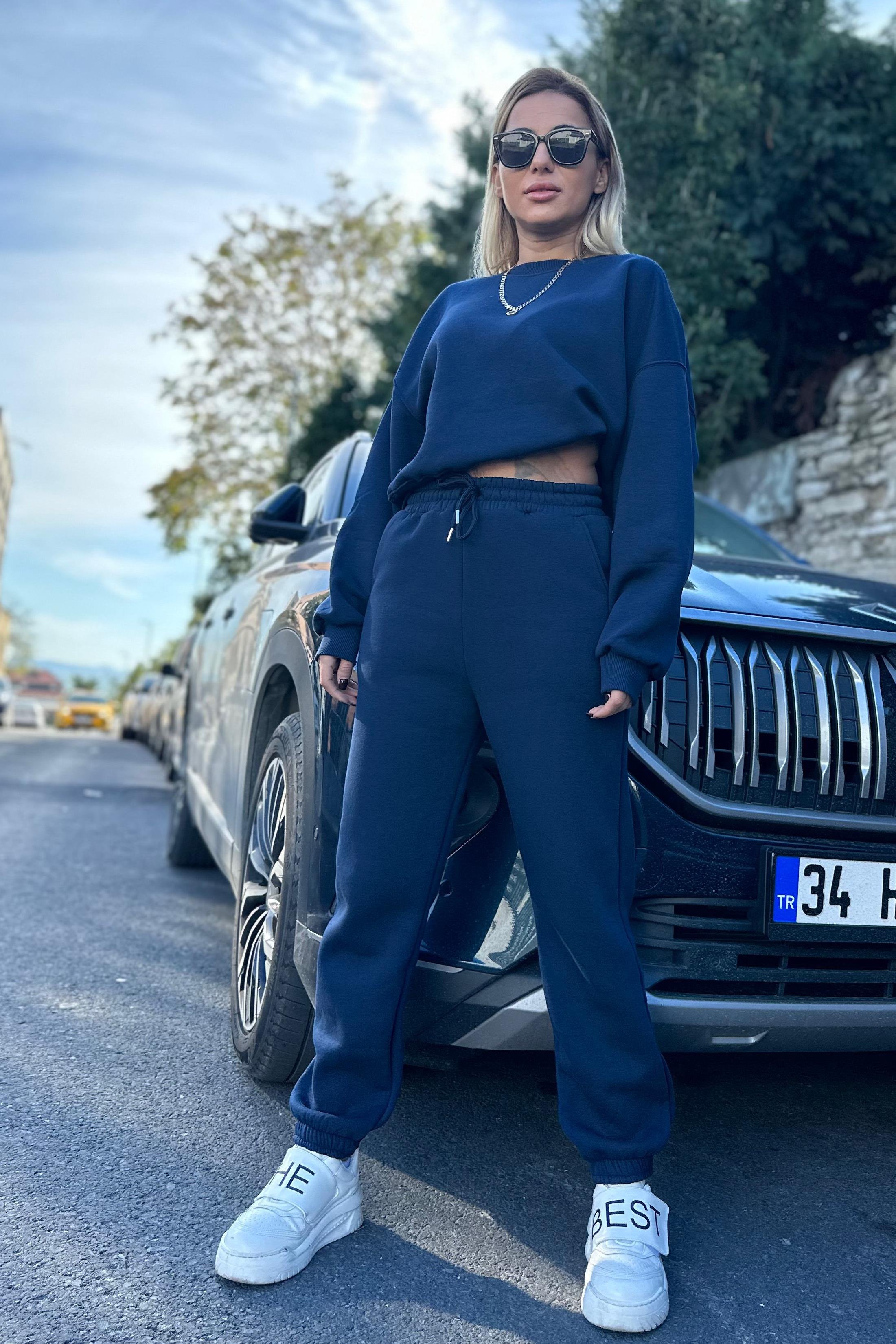 Basic Lacivert Eşofman TakımTAKIMLAR