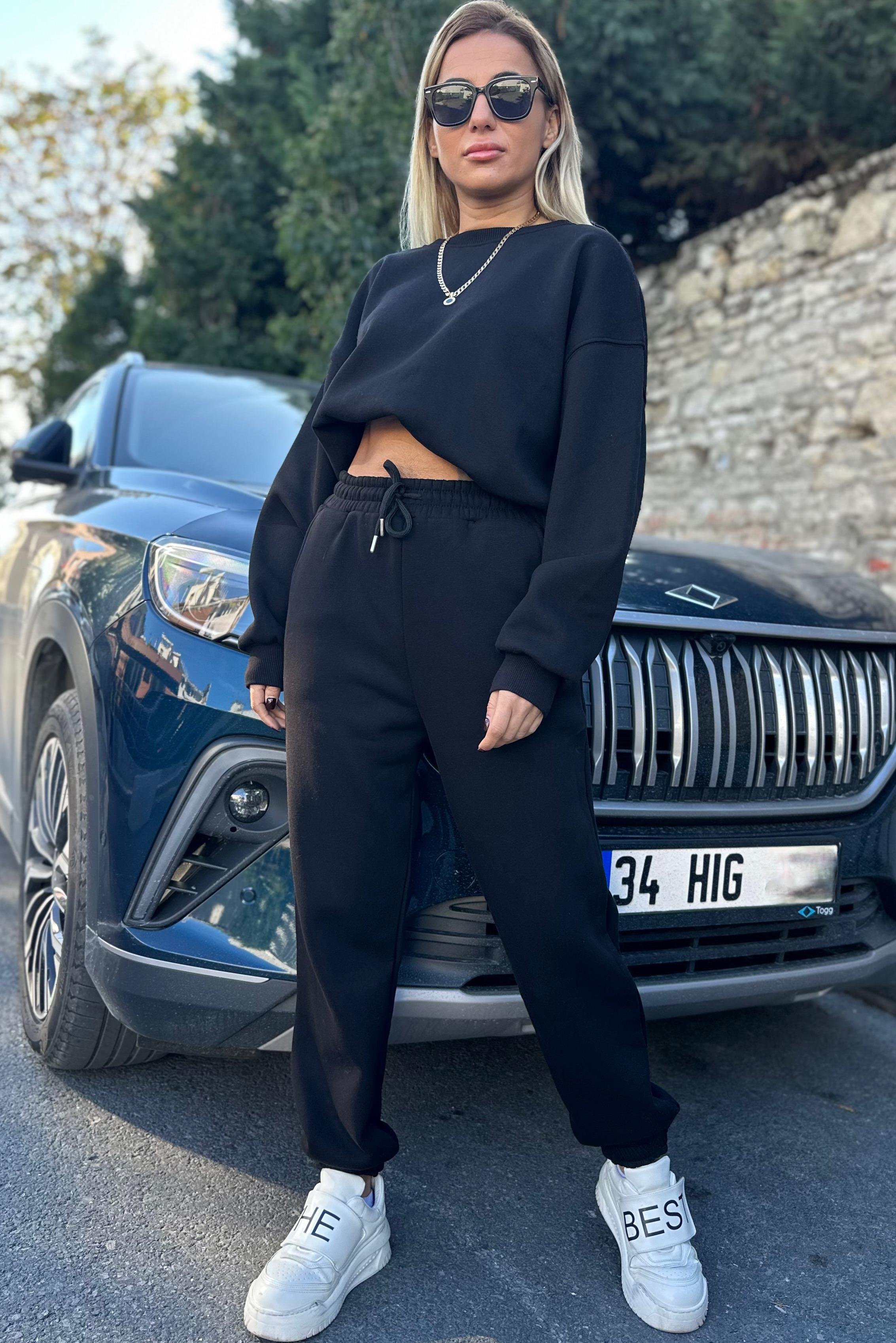 Basic Siyah Eşofman TakımTAKIMLAR