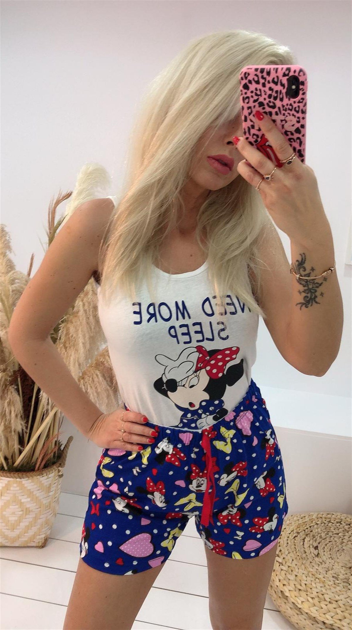 Baskılı Pijama Takım