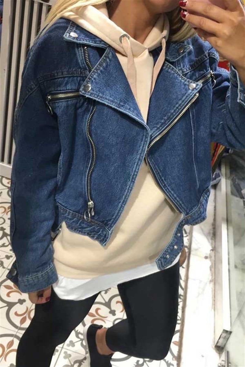 Bej Basic Sweat