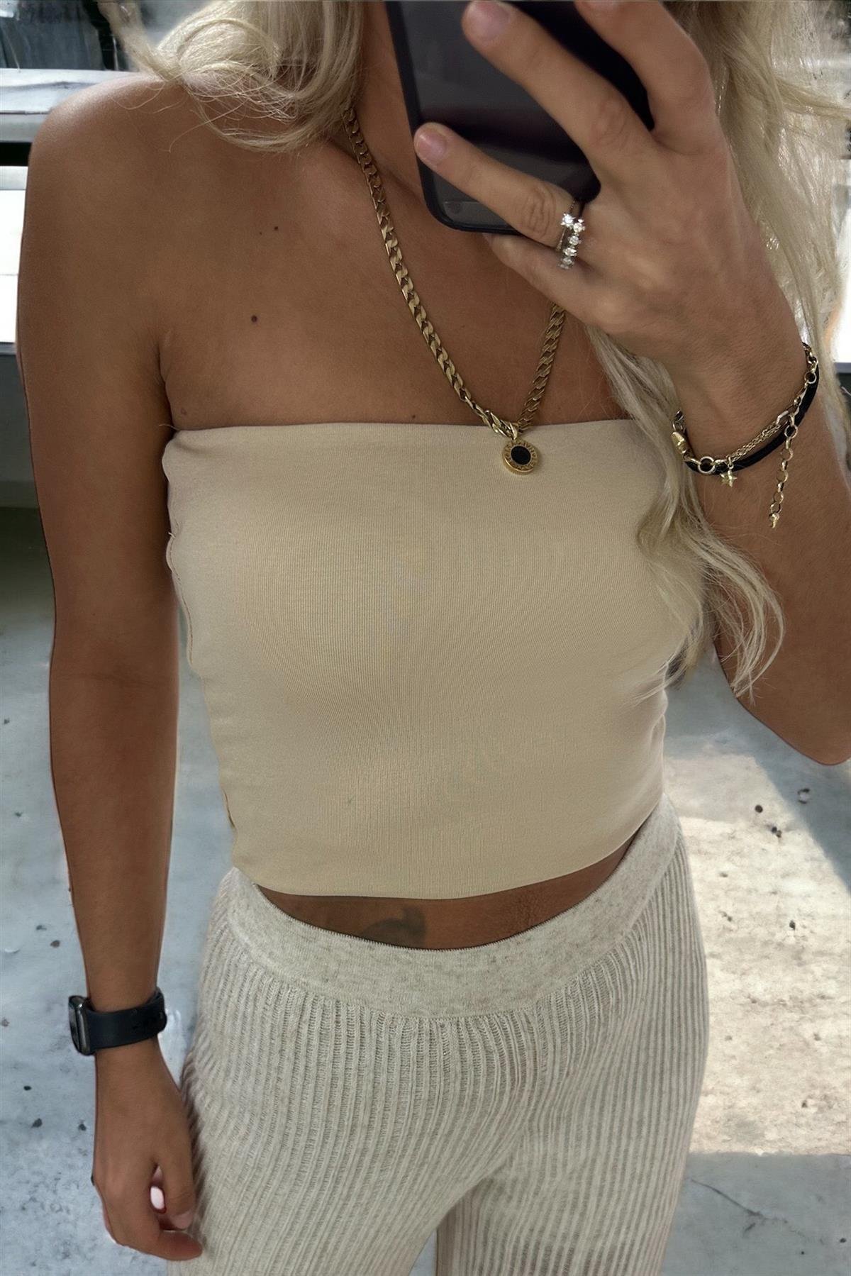 Bej Straplez CropCROP