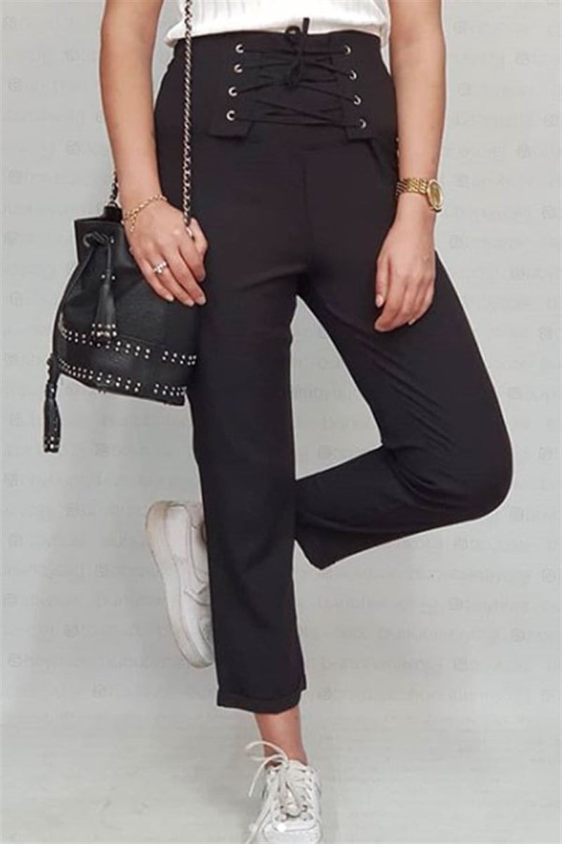 Beli Korseli Havuç Pantalon