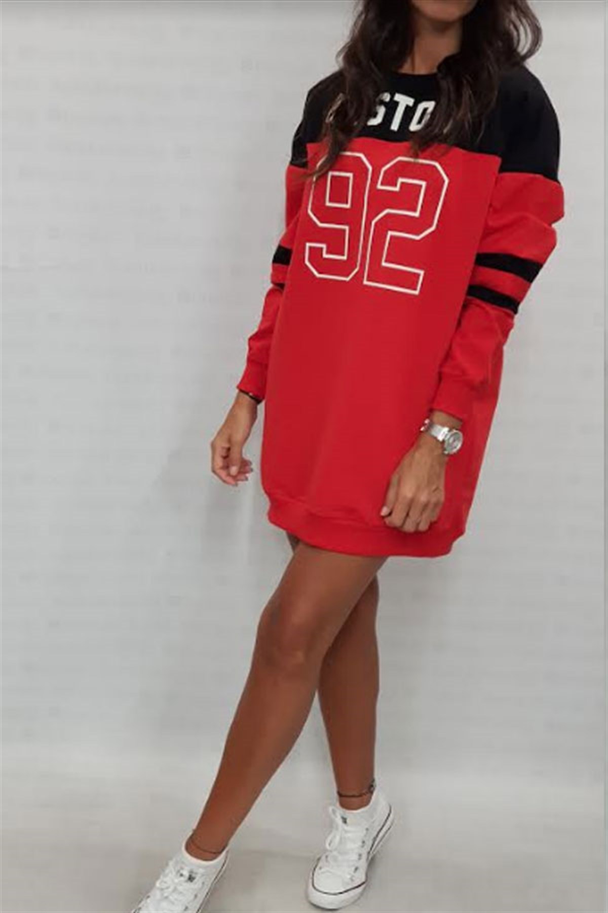 Boston Tunik Sweatshirt