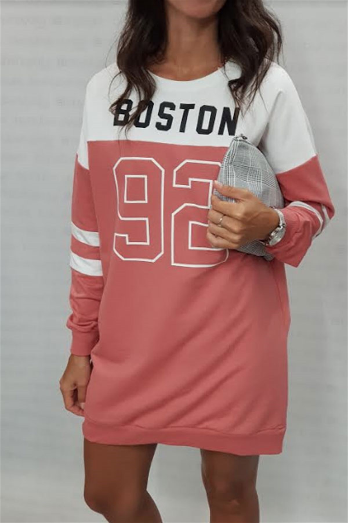 Boston Tunik Sweatshirt