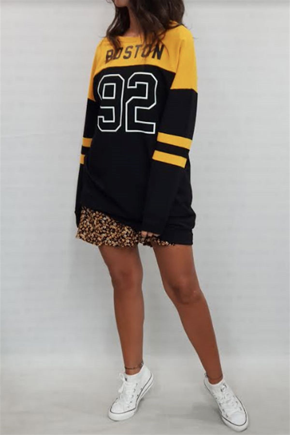 Boston Tunik Sweatshirt
