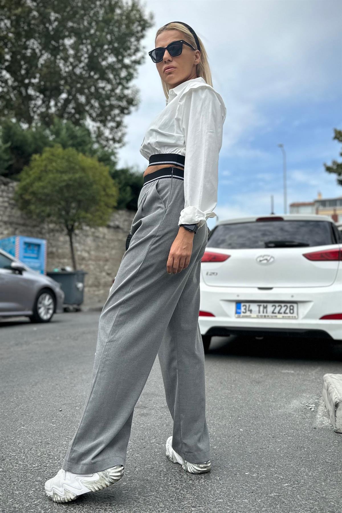 Casual Vatkalı Mini GömlekGÖMLEK