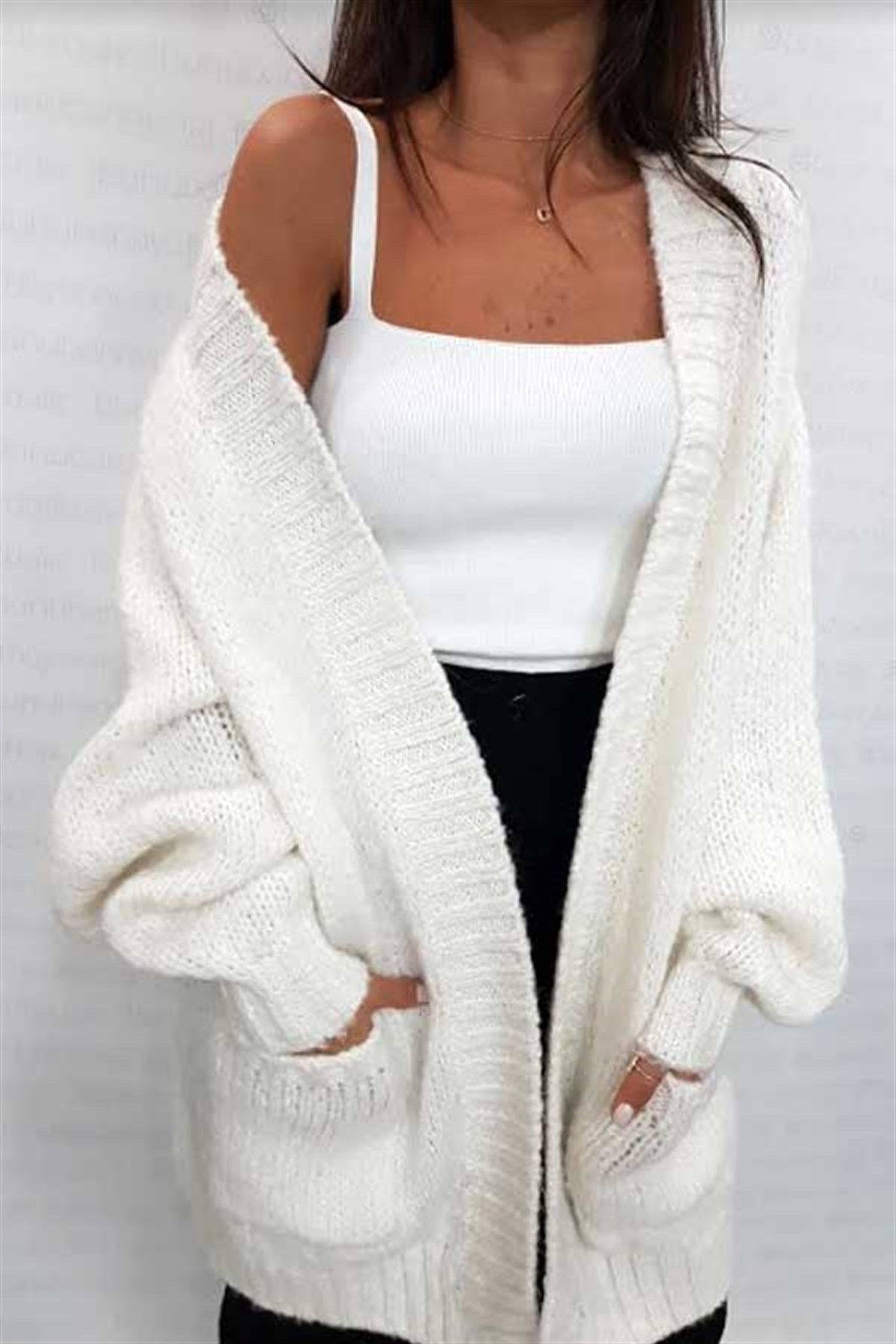 Cepli Balon Kol Salaş Hırka