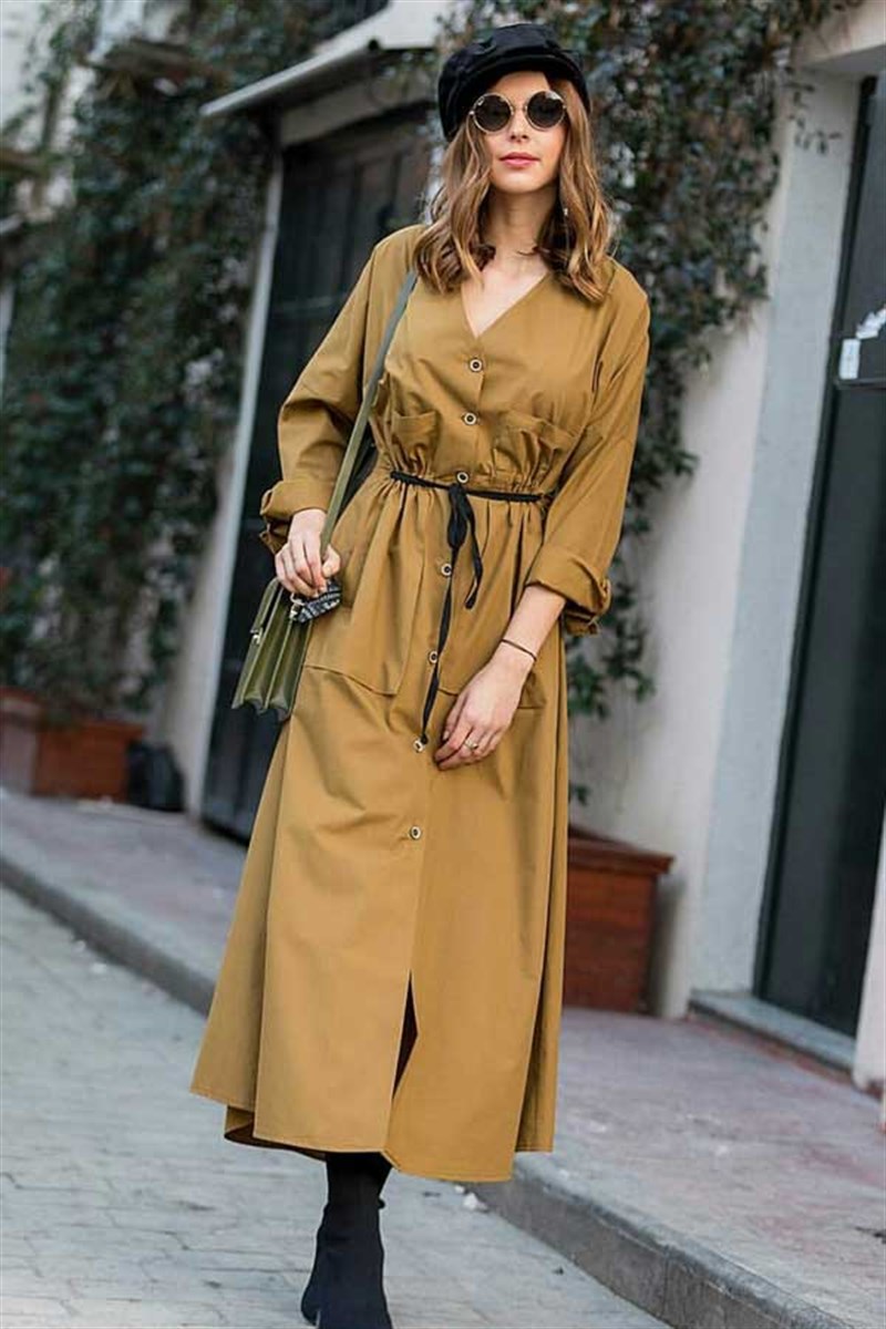 Cepli Trench Elbise