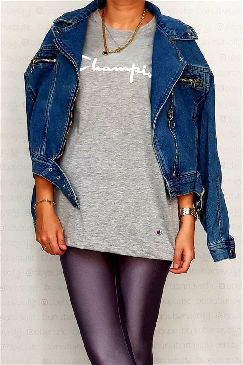 Champion Düşük Kol Tshirt