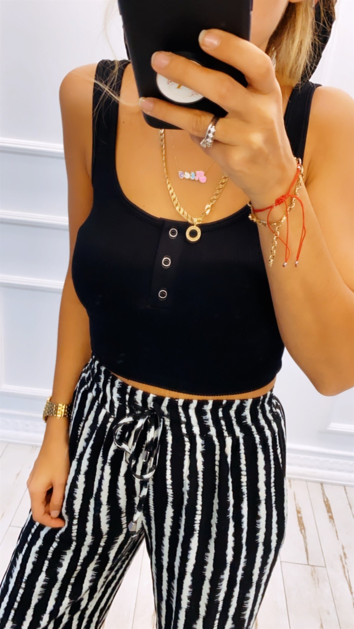 Çıtçıt Kapamalı Crop 