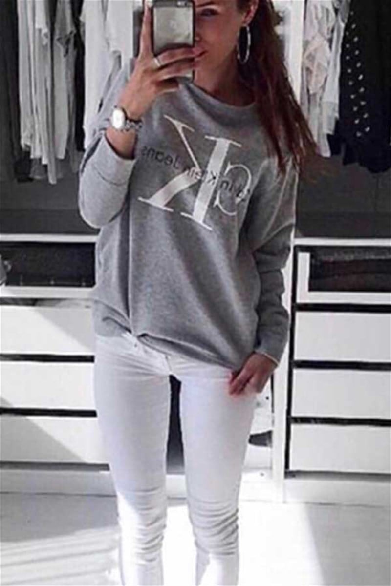 CK Logolu Sweatshirt