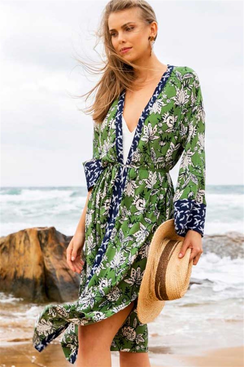 Dokuma Kumaş Kimono