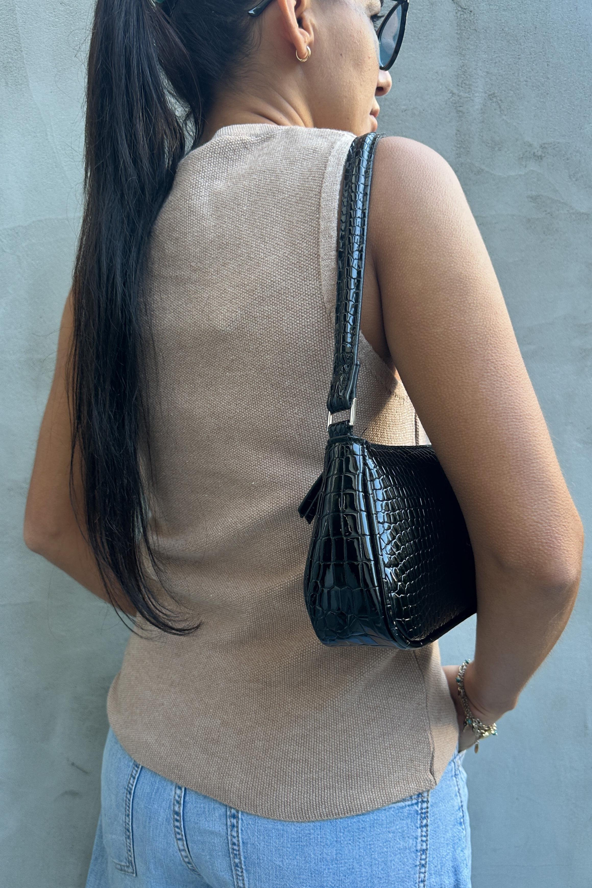 Dört Düğmeli Camel Triko YelekYELEK