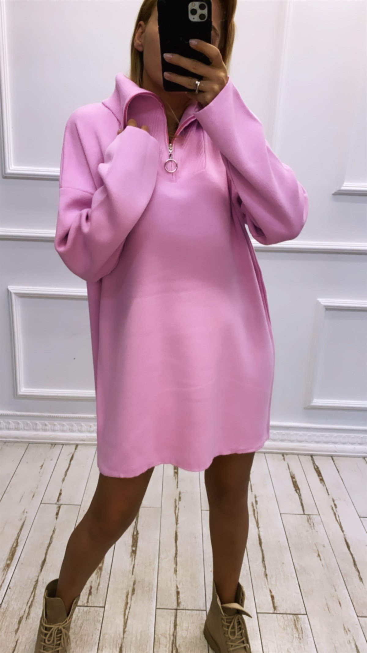 Fermuarlı Tunik KazakKAZAK