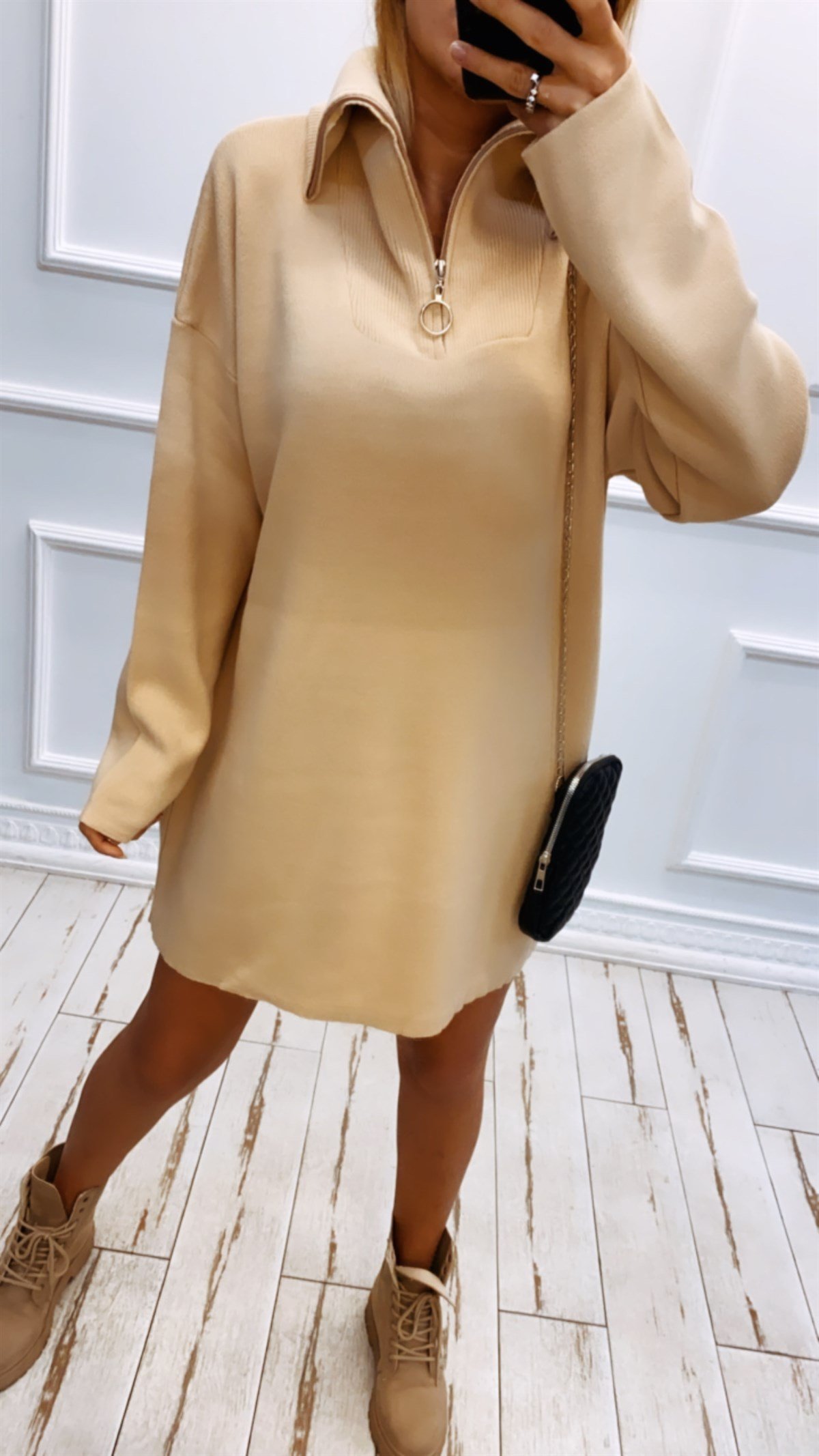 Fermuarlı Tunik KazakKAZAK