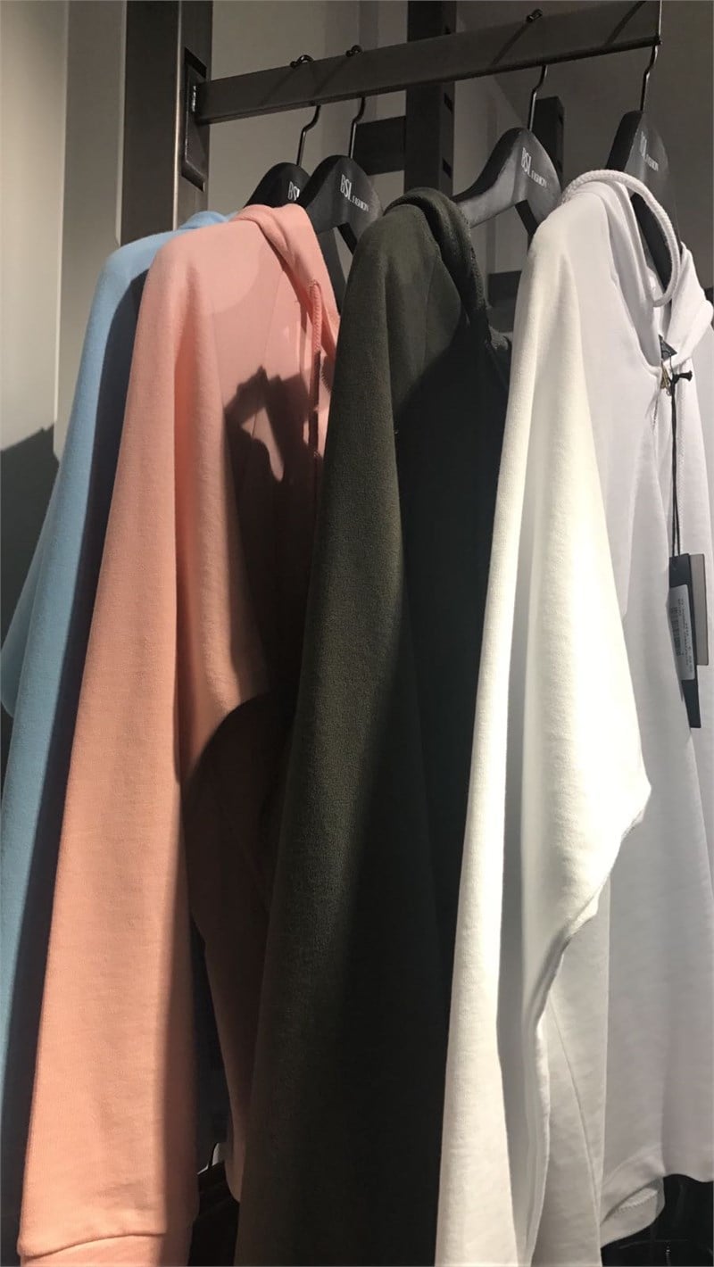 Fermuarlı Ve Kapşonlu Sweat
