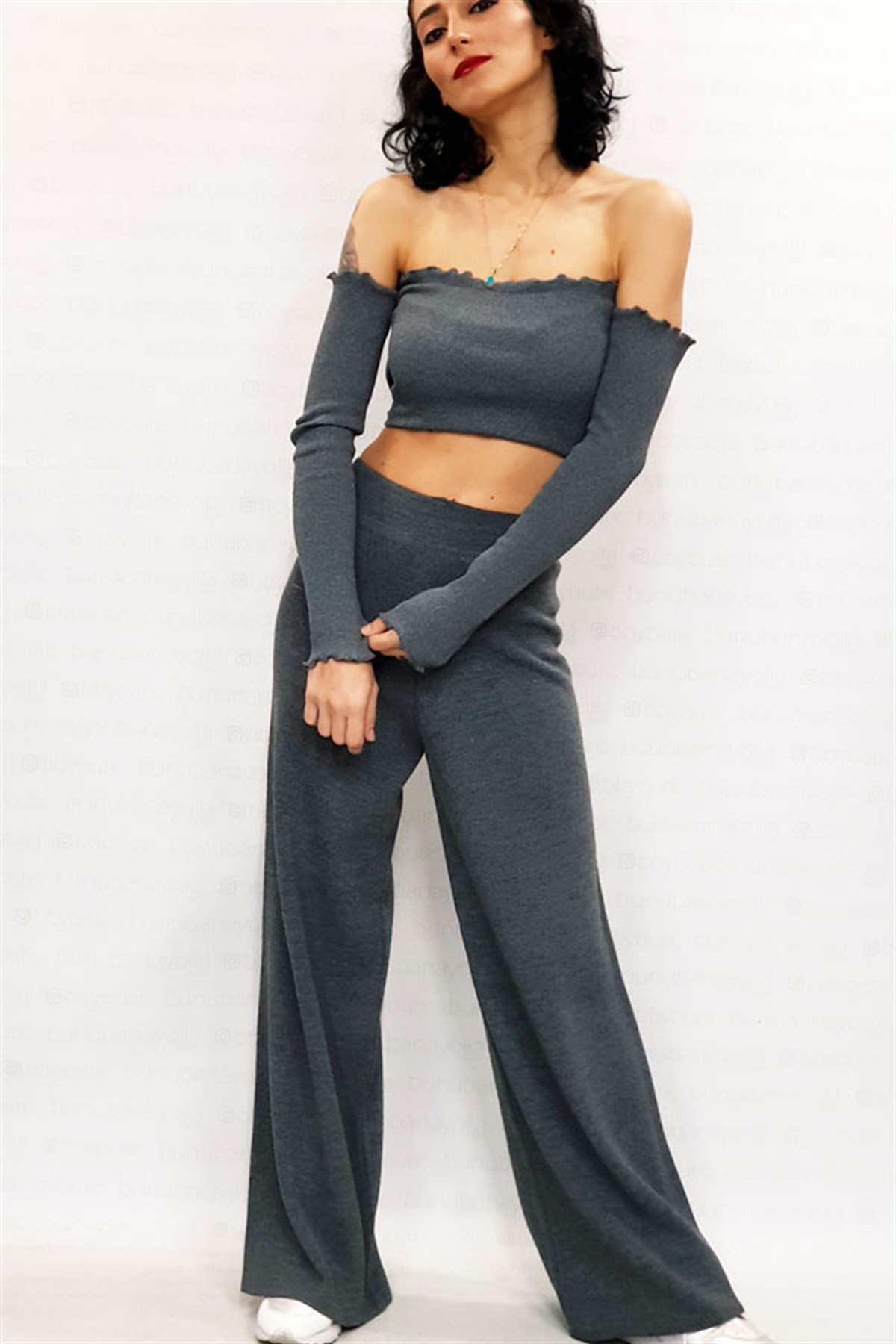 Füme Triko Pantalon