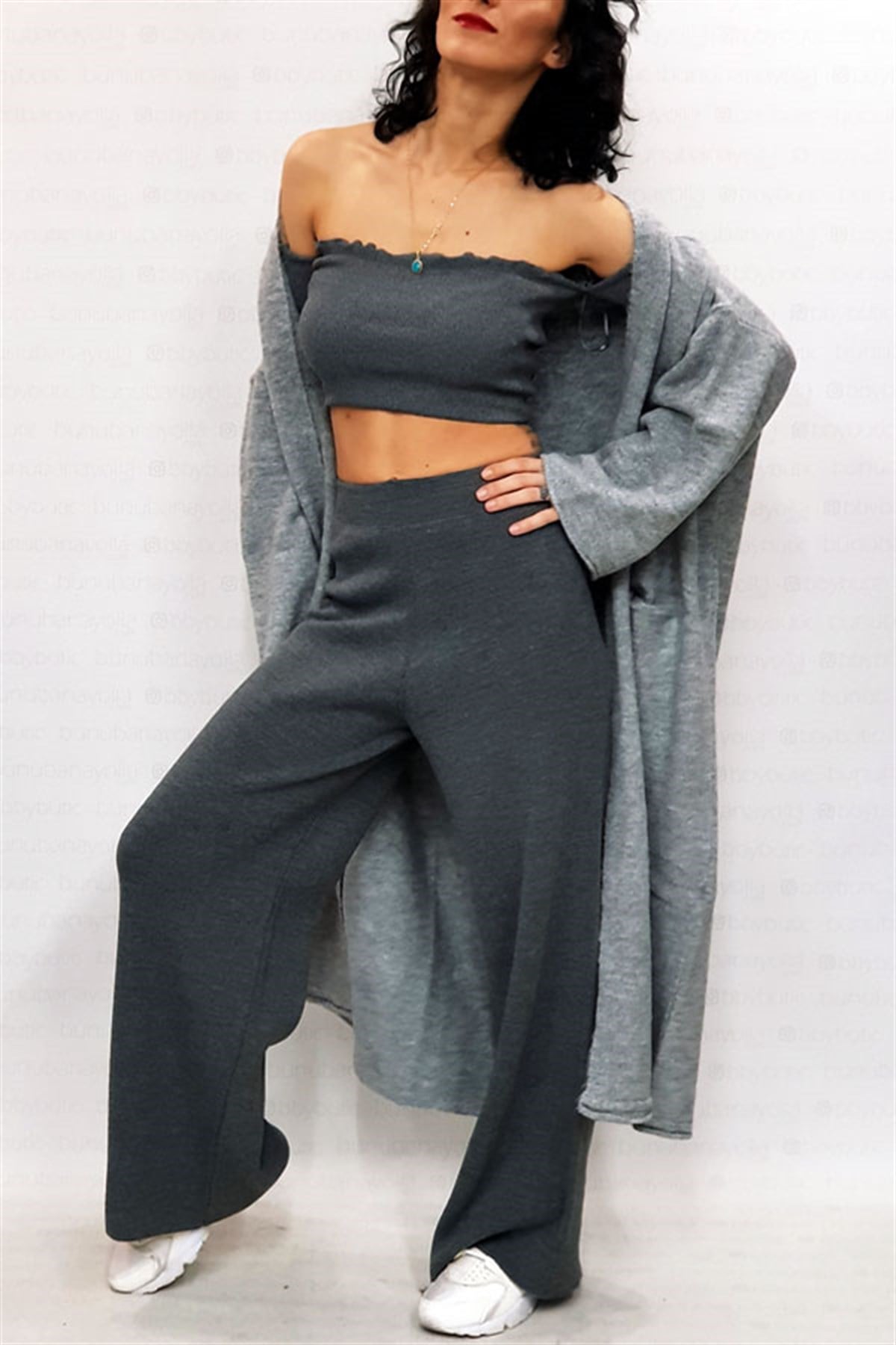 Füme Triko Pantalon