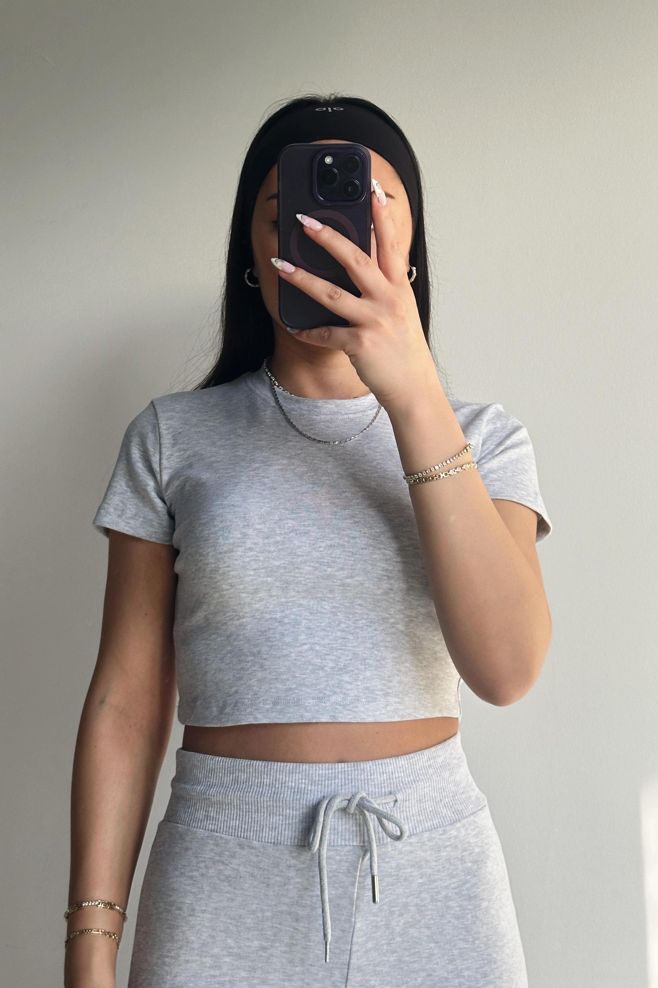 Gri Crop TakımTAKIMLAR