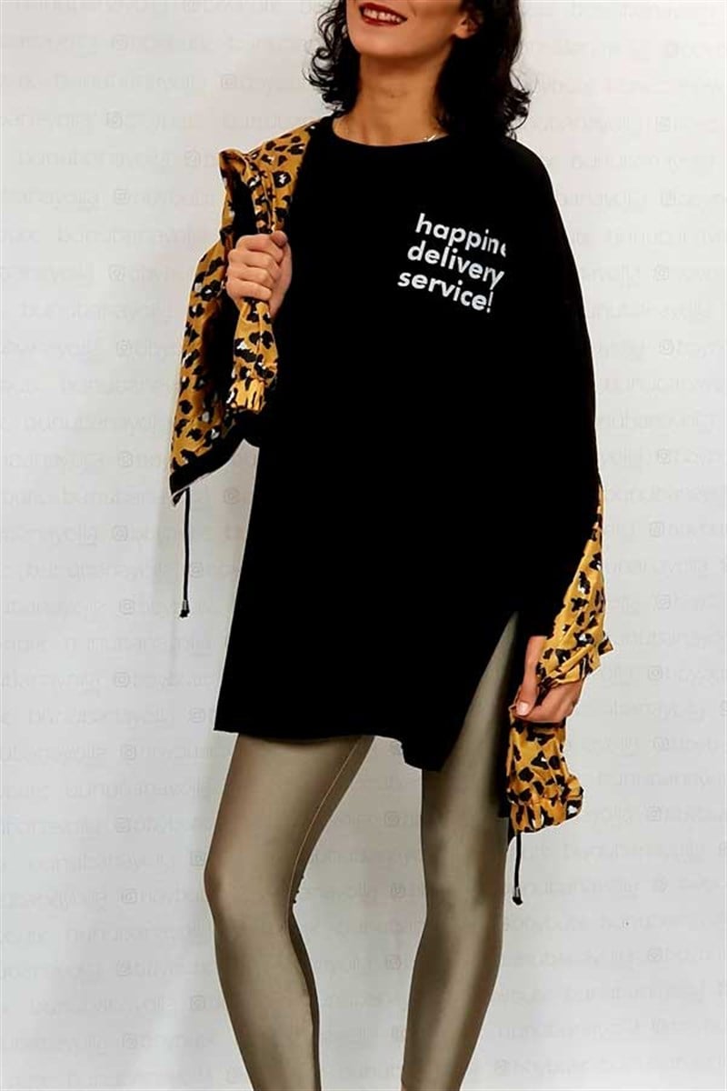 Happinest Oversize Tunik Sweat