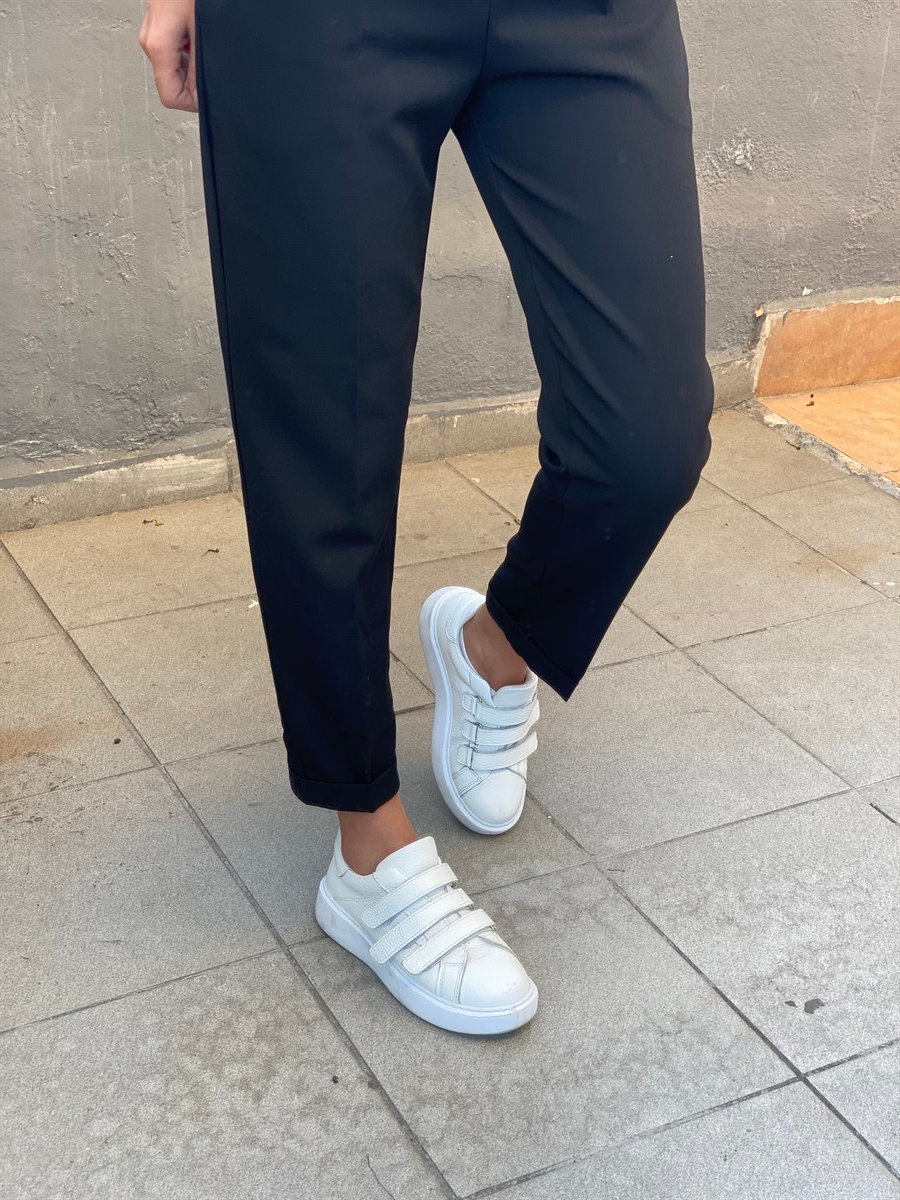 Hasır İp Kemerli PantalonPANTOLON