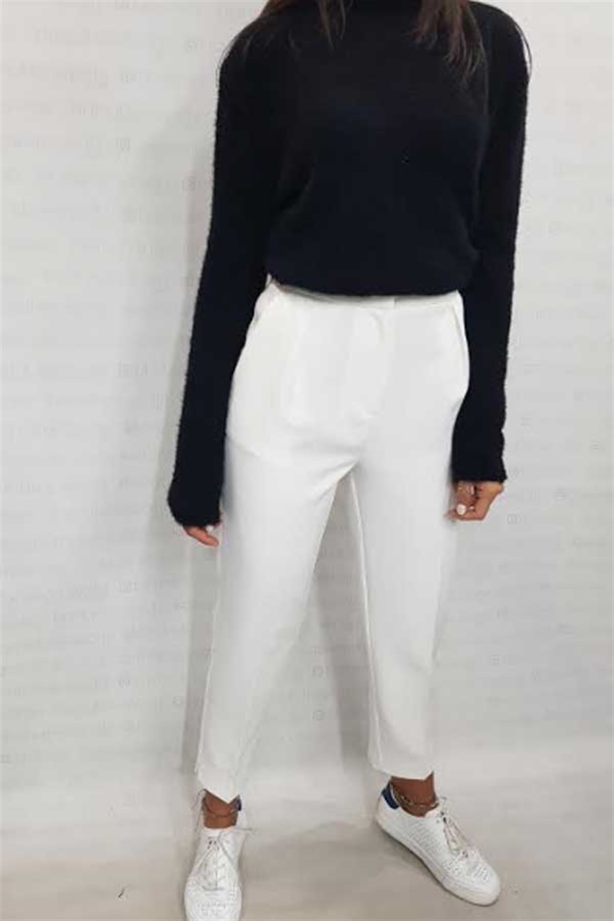 Havuç Kesim Basic Pantalon