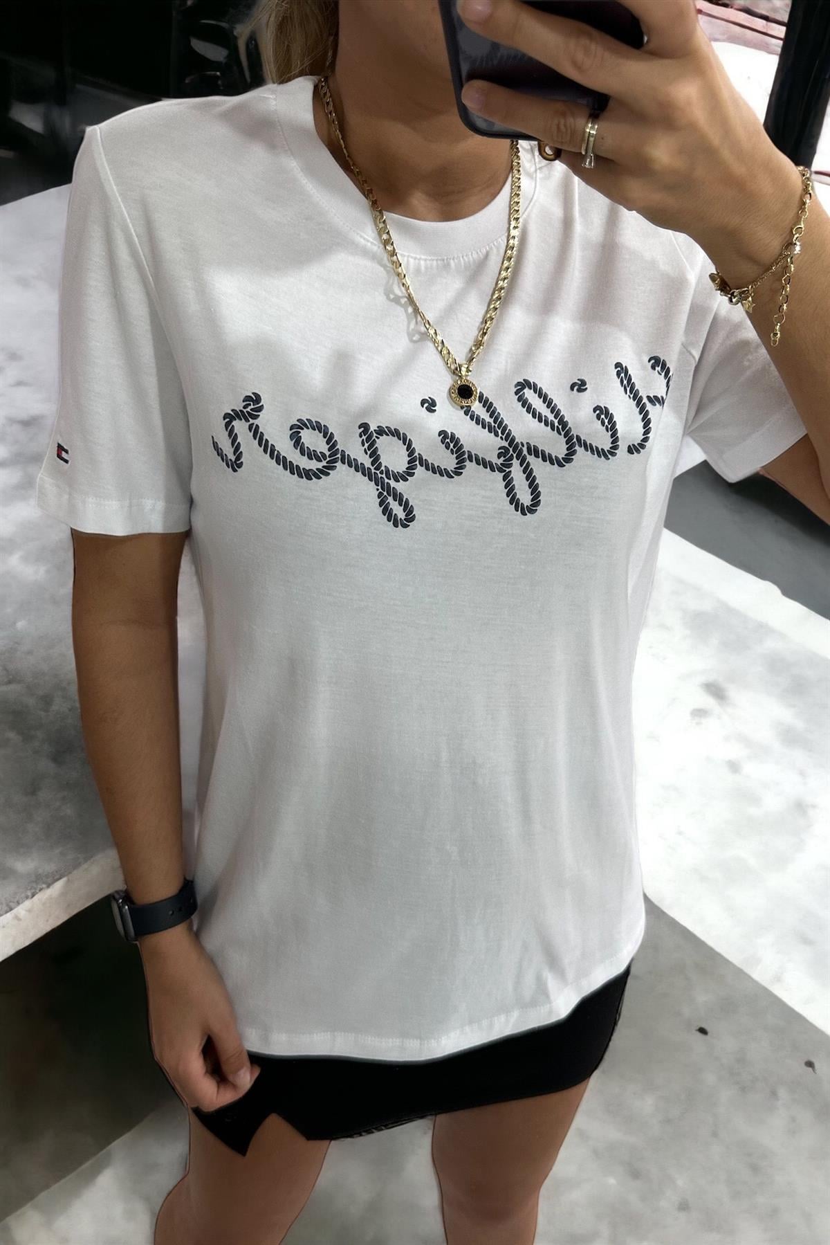HLFGR Beyaz TshirtTSHİRT