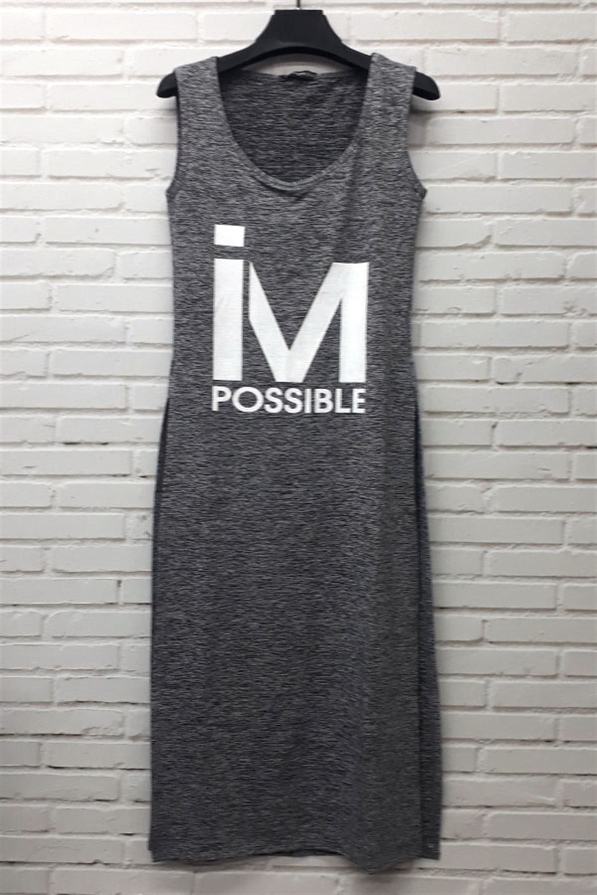 İImpossible Yırtmaçlı Tunik Bluz