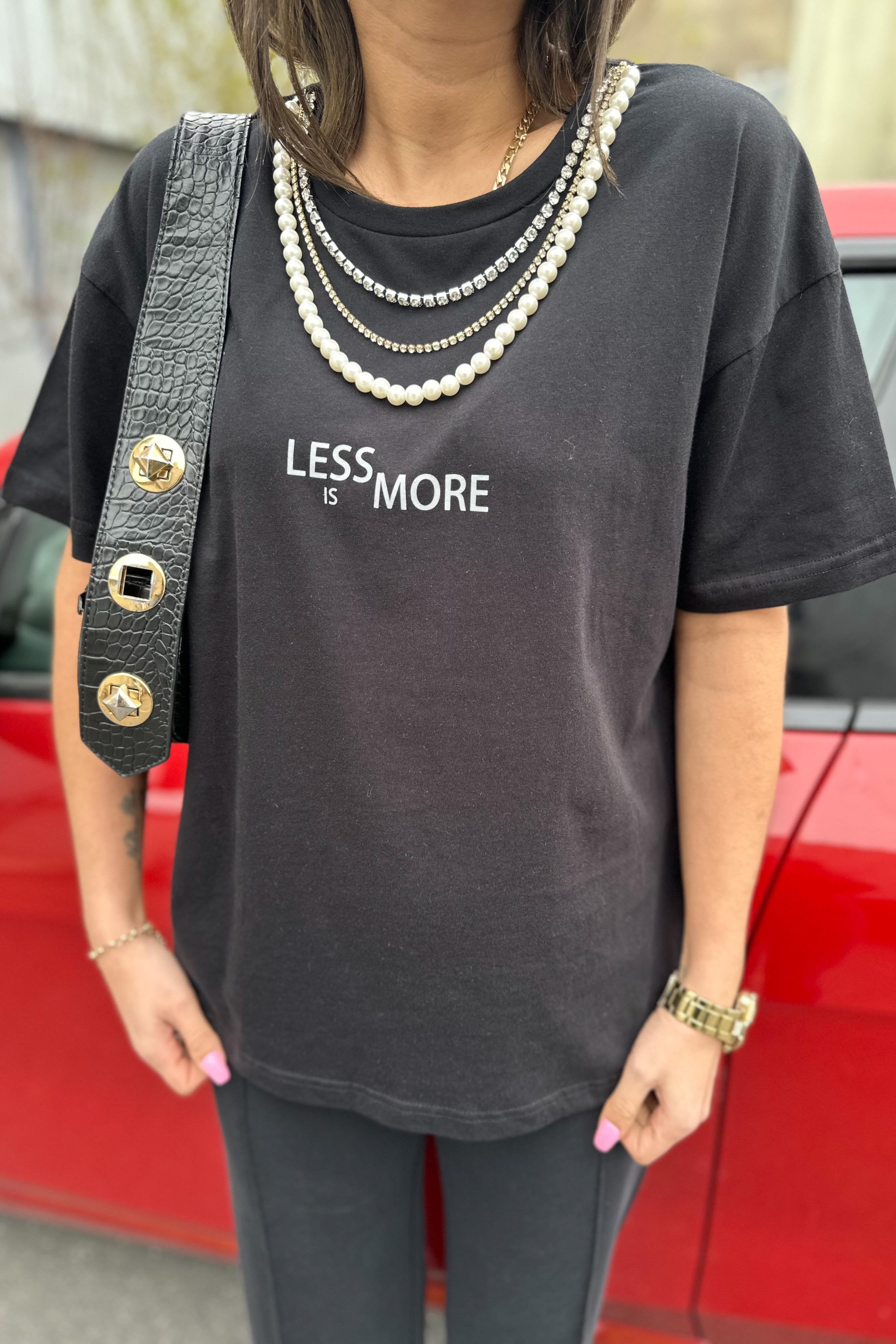 İnci Taşlı Kolye TshirtYENİ GELENLER