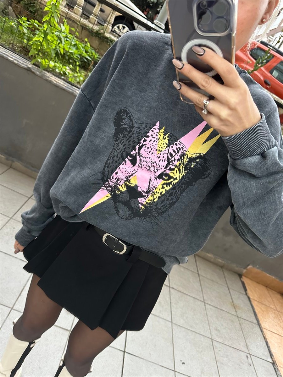 Kaplan Kafalı SweatshirtHIRKA