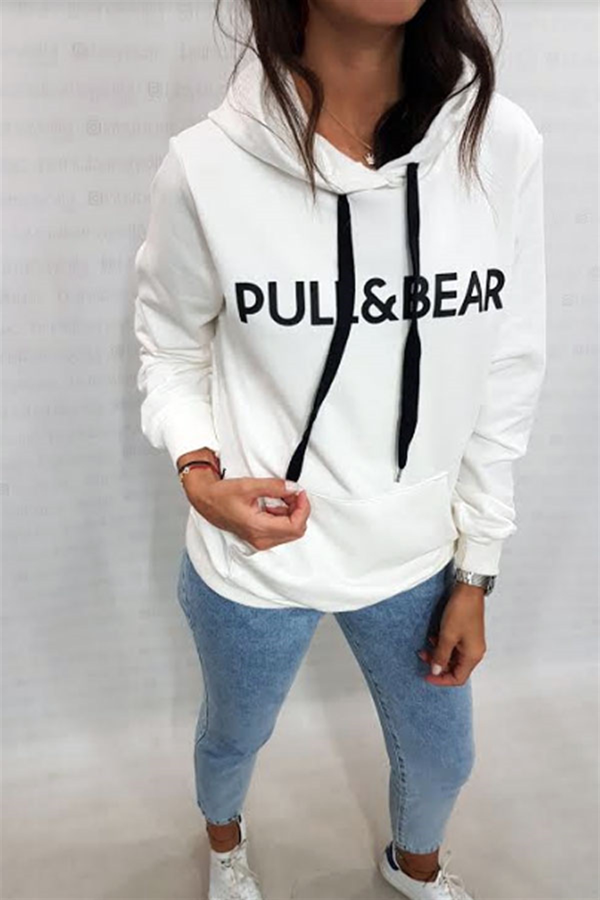 Kapşonlu Pull Sweatshirt