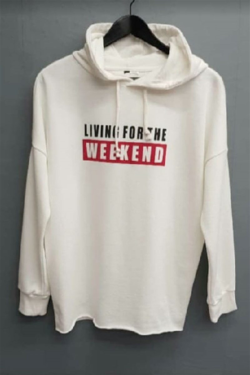 Kapşonlu Weekend Sweatshirt