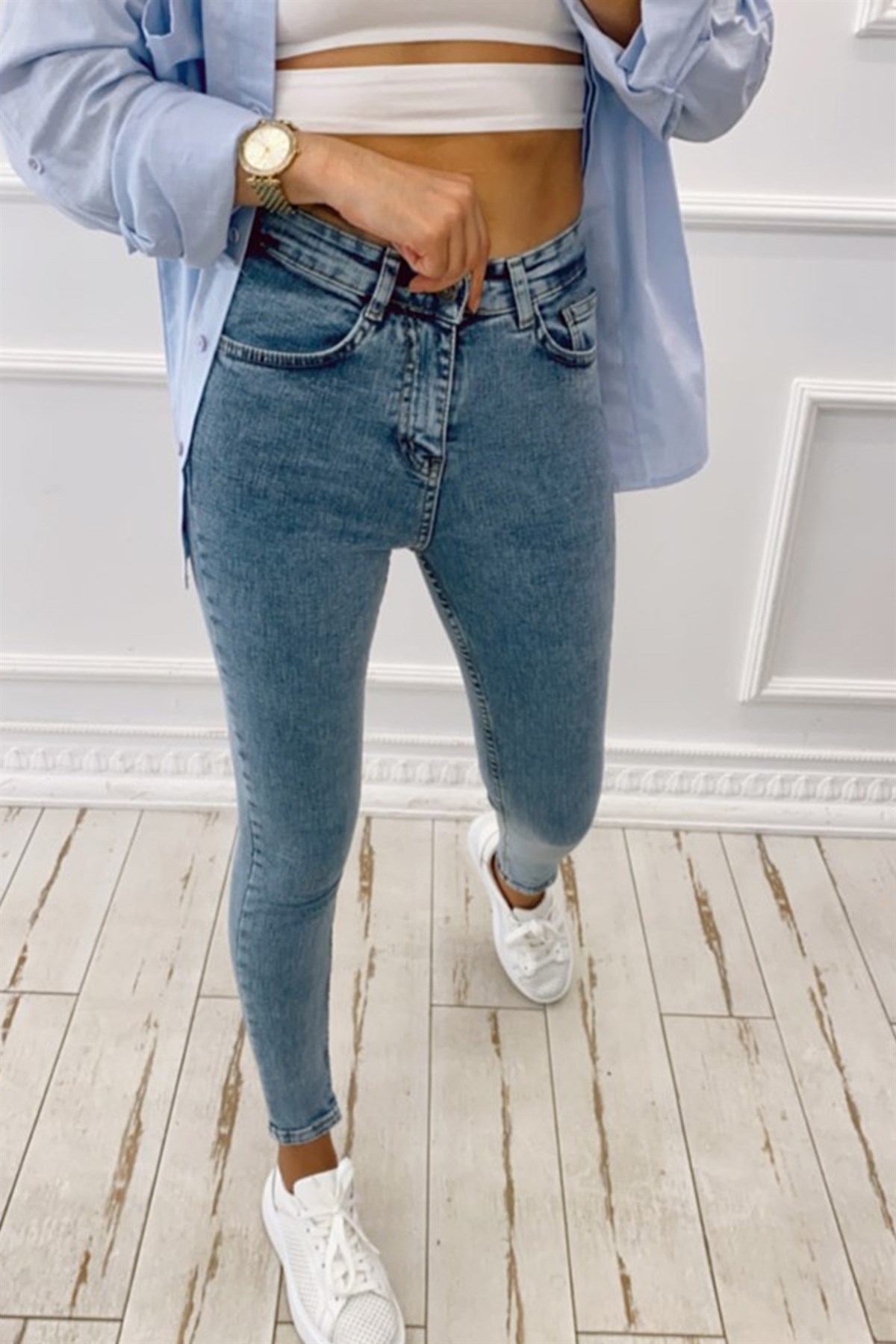 Kar Yıkama Skinny JeanJEAN