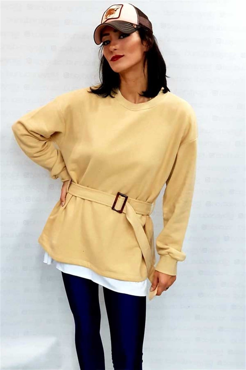 Kemerli Sweatshirt
