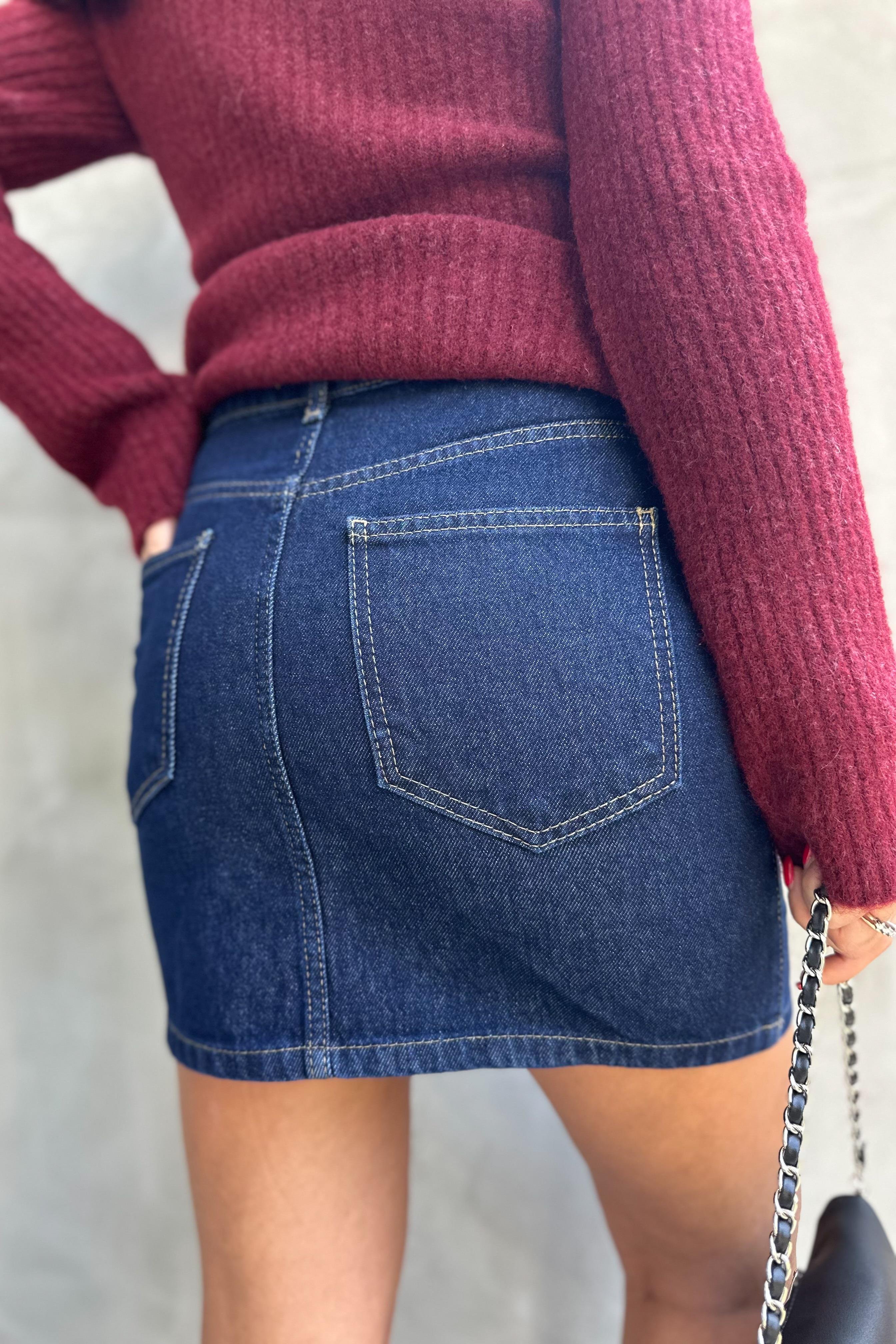 Lacivert Mini Kot EtekETEK