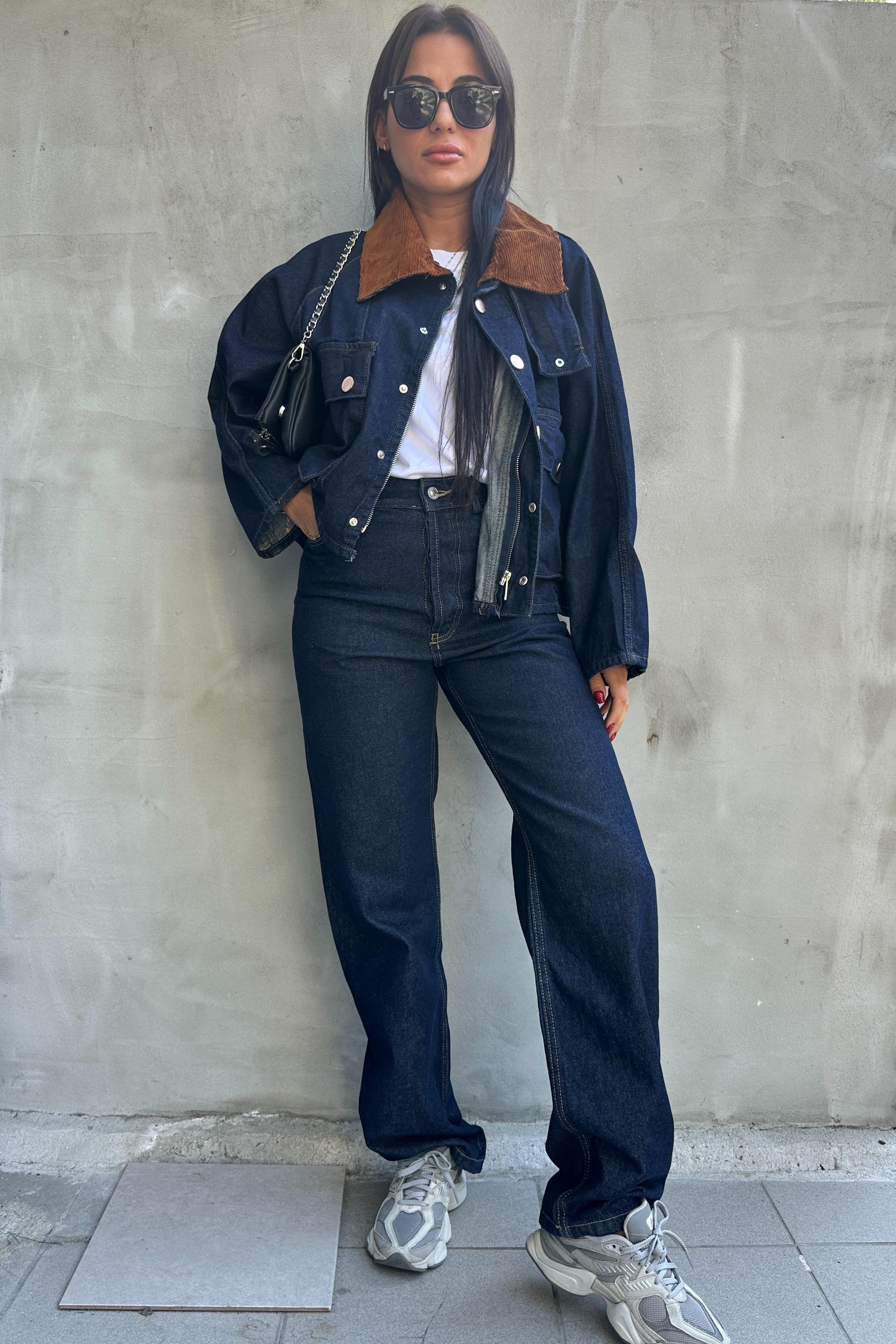 Lacivert Straight Kesim JeanJEAN