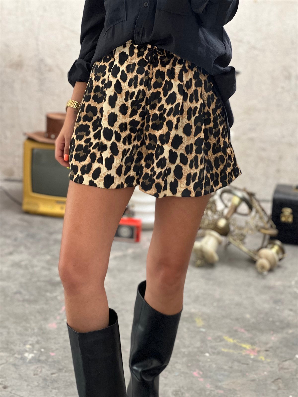 Leopar Basic ŞortŞORTLAR