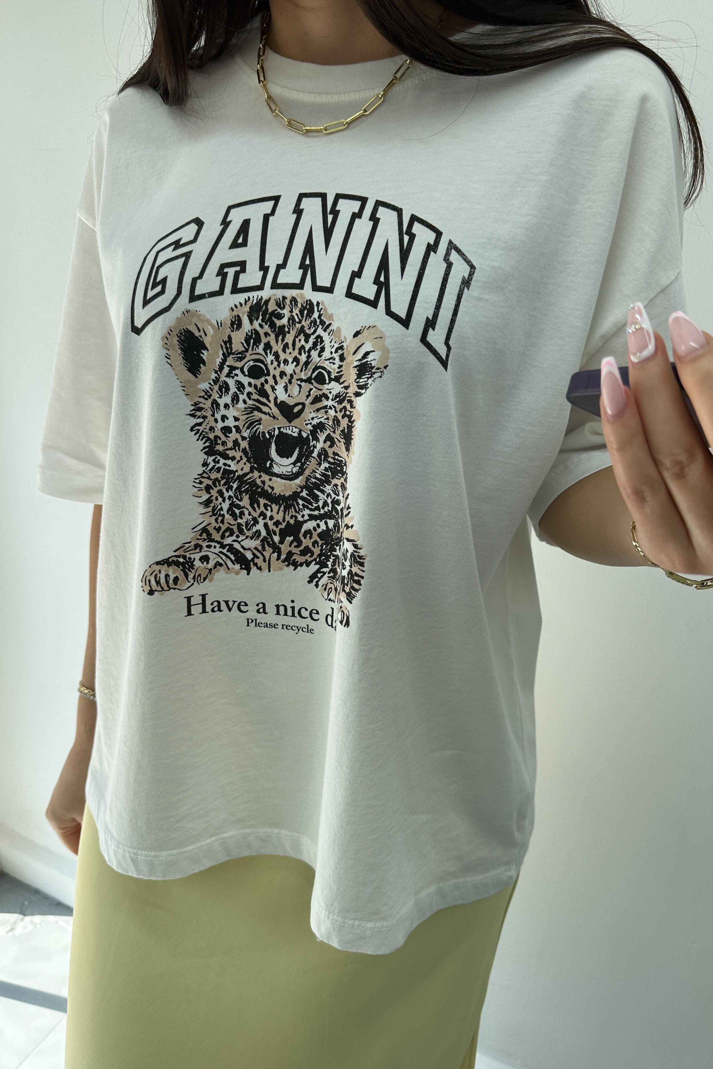 Leopar Baskılı Oversize TshirtTSHİRT