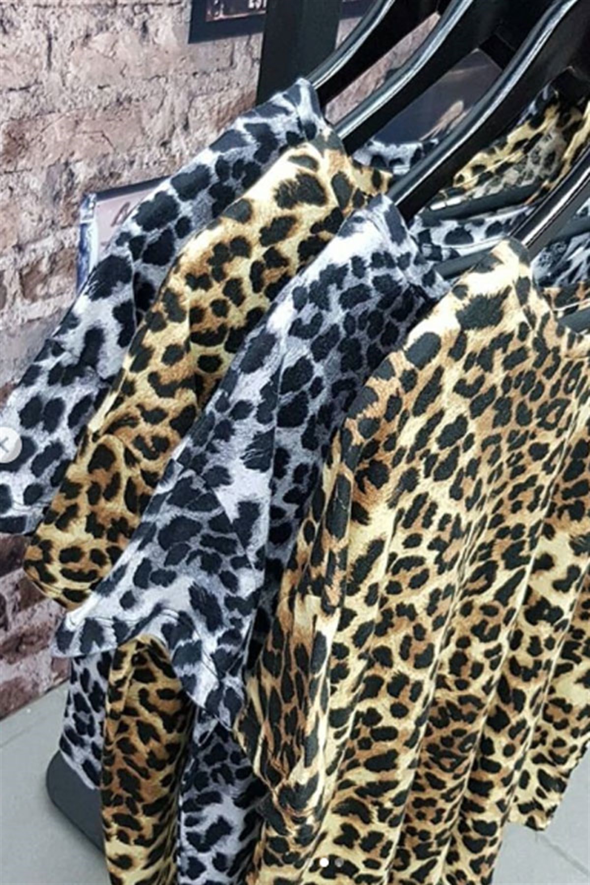 Leopar Desen Yumoş Tshirt