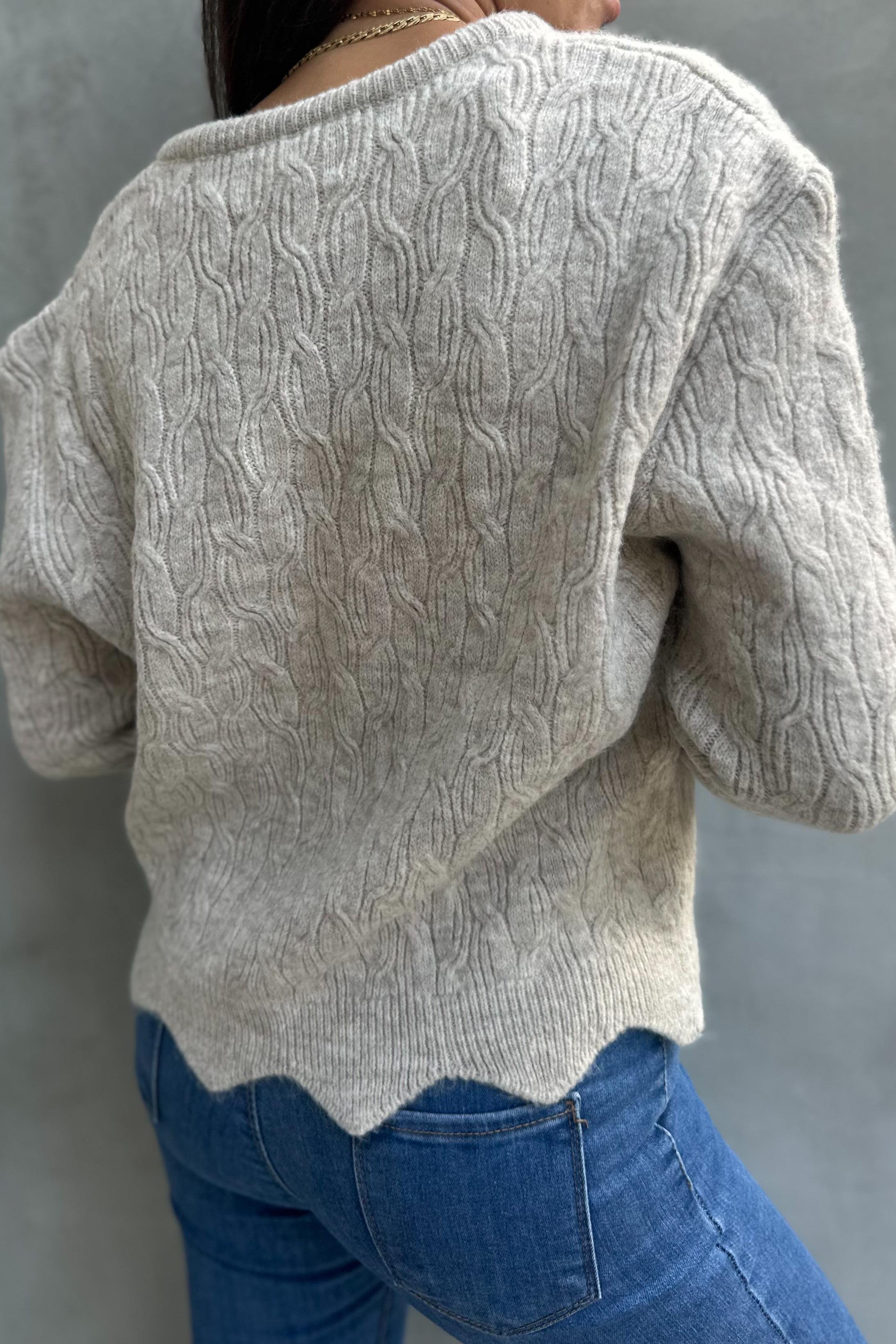 Leopar Fularlı HırkaHIRKA