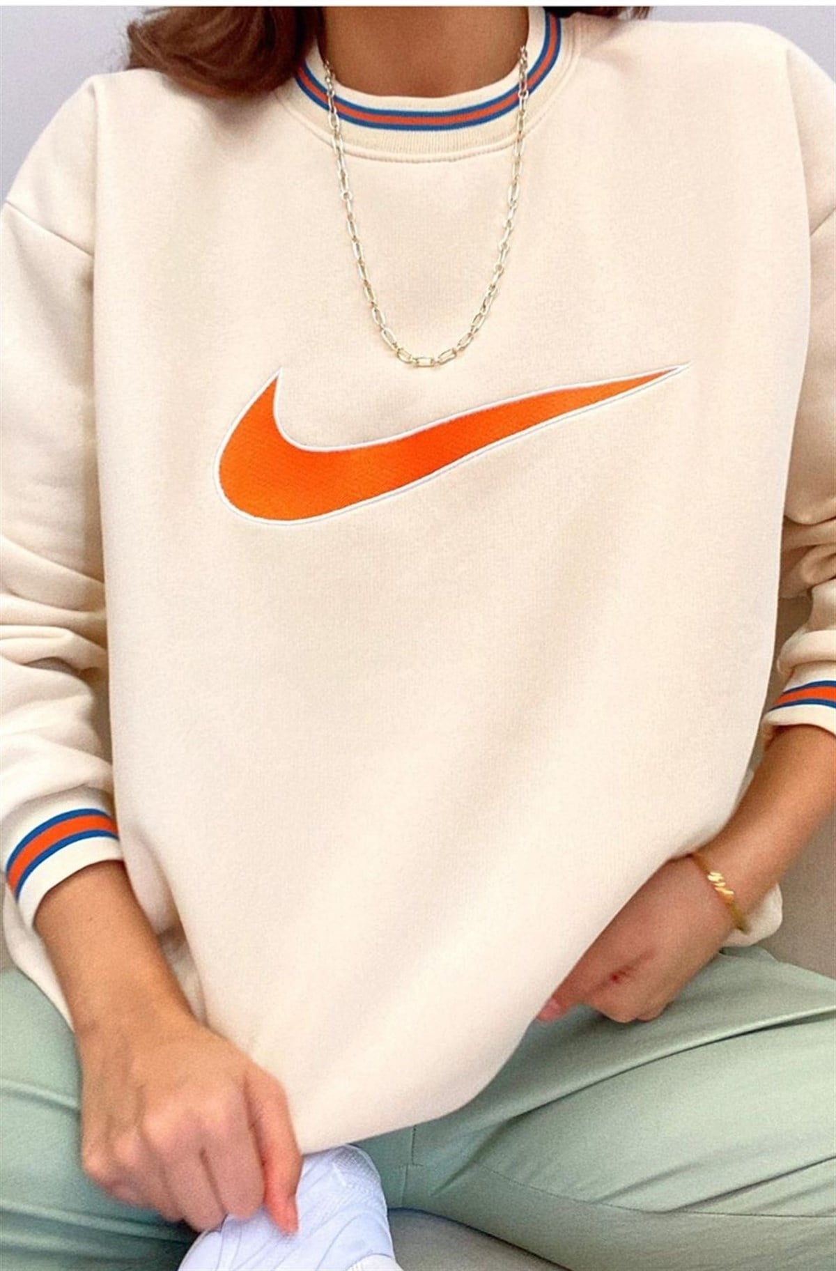 Logo Nakışı Sweat