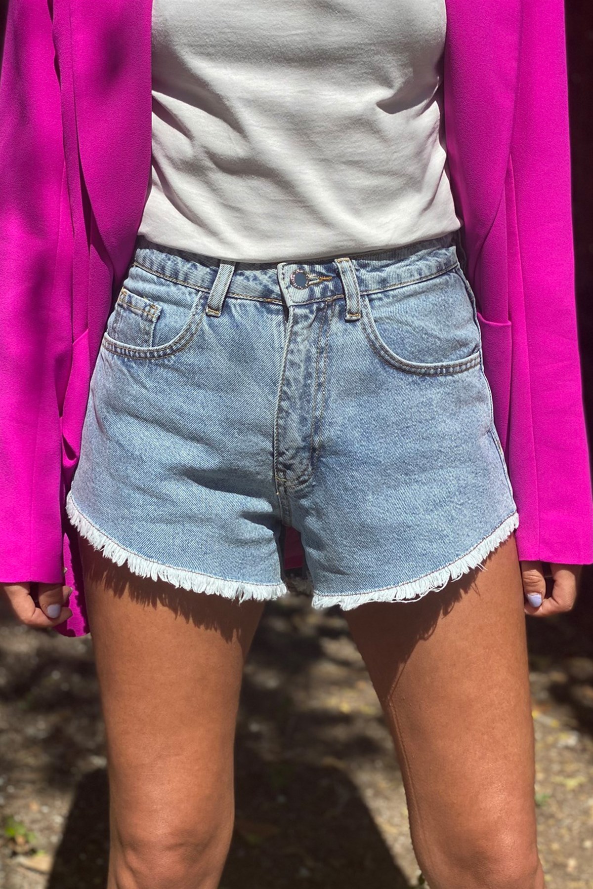 Mavi Kot ŞortŞORTLAR