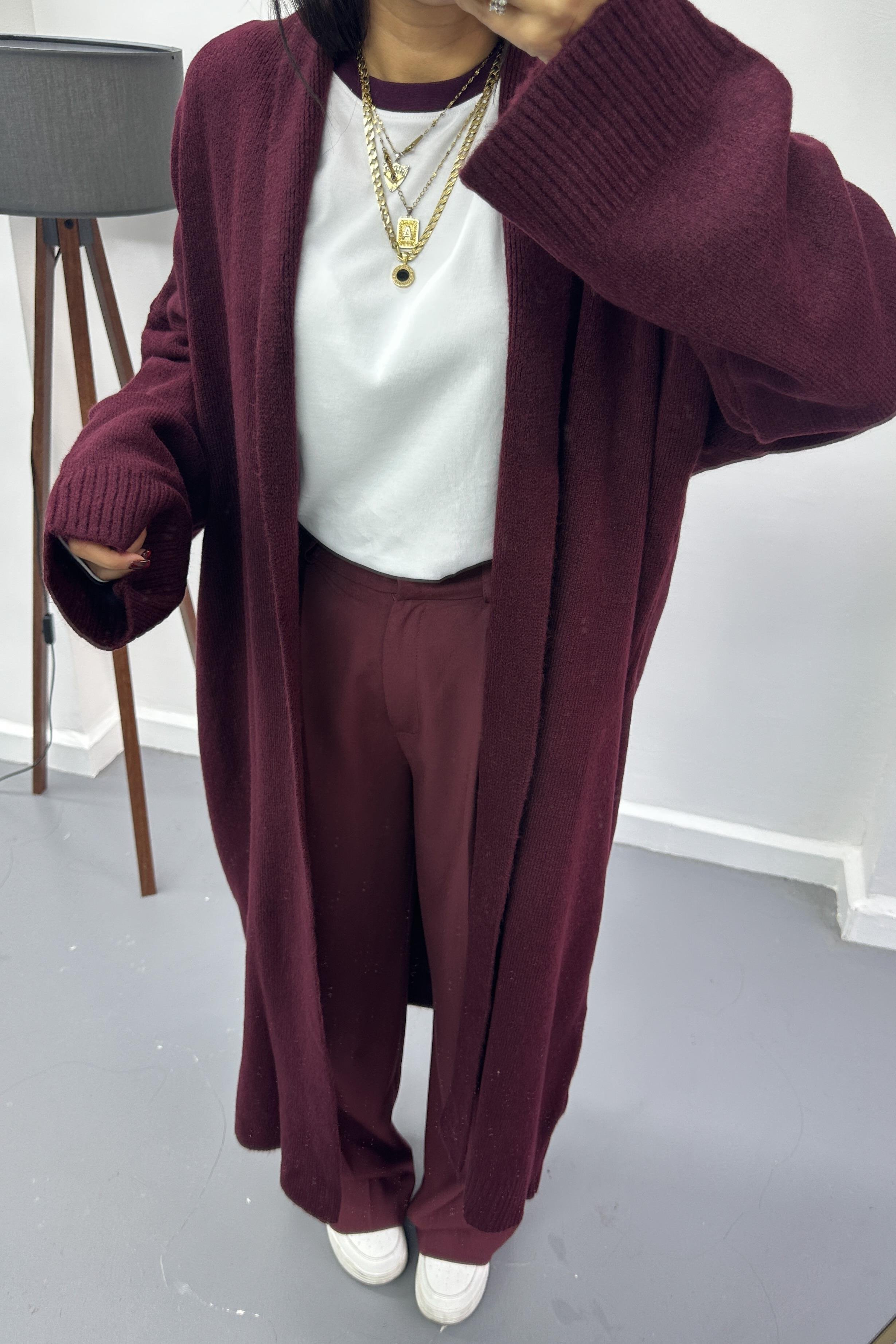 Maxi Bordo HırkaHIRKA