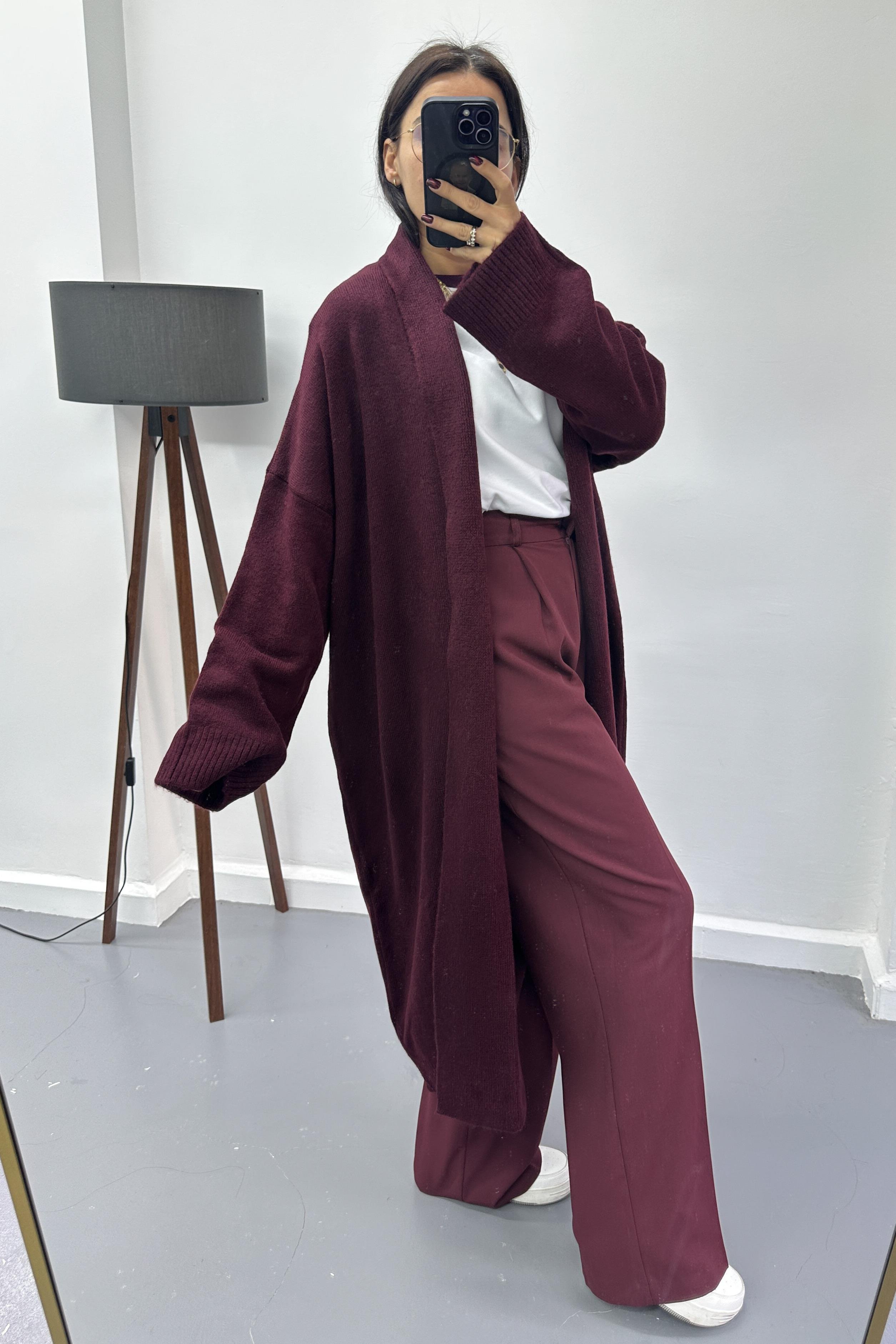 Maxi Bordo HırkaHIRKA