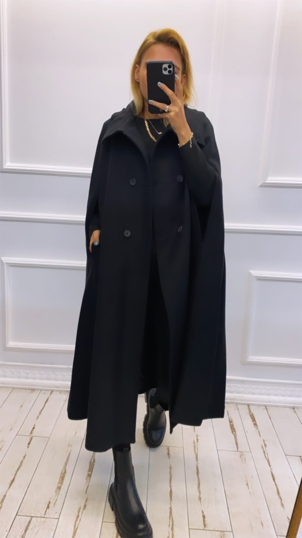 Maxi Boy Kaşe Panço KabanMONT/CEKET
