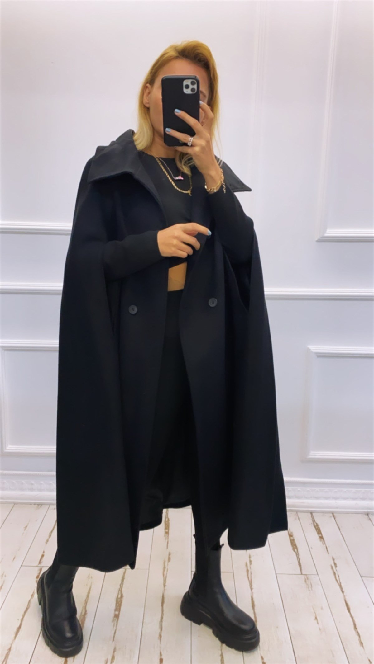 Maxi Boy Kaşe Panço KabanMONT/CEKET